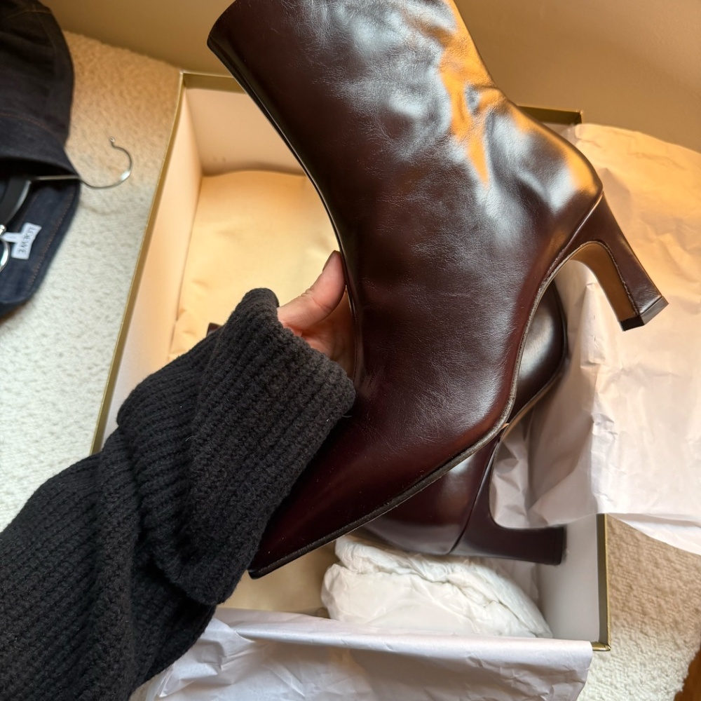 Bobbies Paris Emilie Boot (Burgundy) (size 38) - Picture 6 of 9